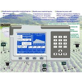 Brown/Silver 16-Inch by 7-Inch by 11.5-Inch Ancnoble GG-001B Irrigation Controller with Moisture Sensor and Solar Powered 