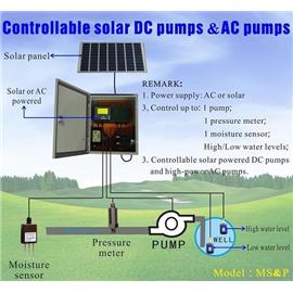AC/Solar powered pump controller